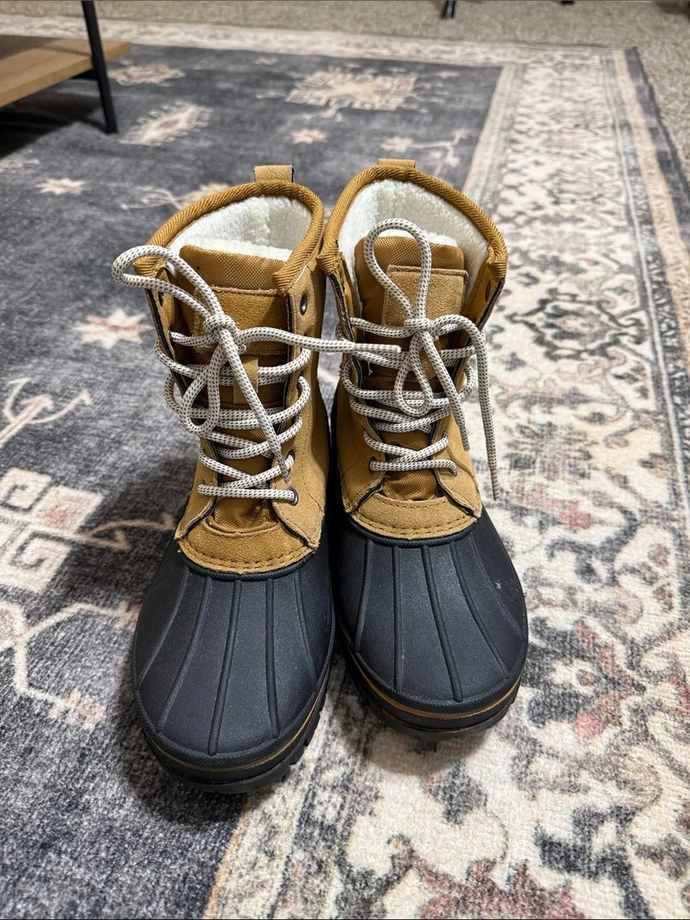 Serra Brown and Black Waterproof Winter Boots - Picture 1 of 5